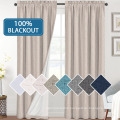 Blackout blinds Grommet Window curtains